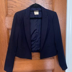 Silence + Noise Navy Blazer